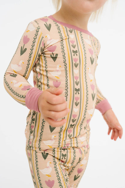 Spring Goose Bamboo Set