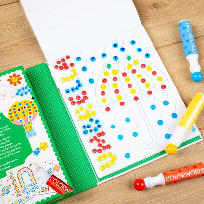ColorWorld: Dot Art Fun! by Editors of Silver Dolphin Books: Kit - Paperback