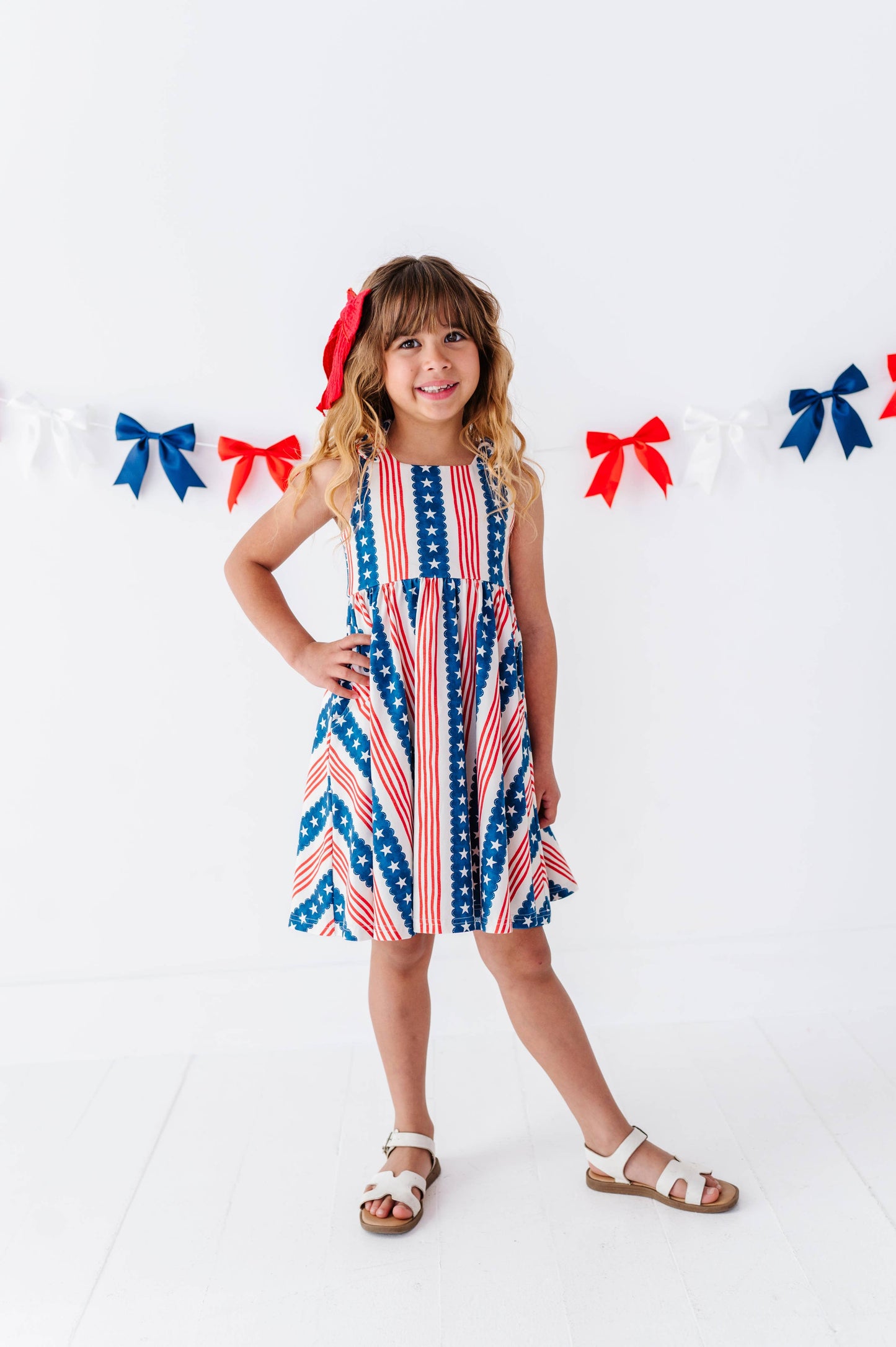 Parade Day Scallop Stripes | TWIRL DRESS