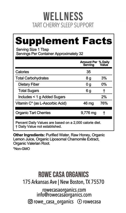 TART CHERRY SLEEP SUPPORT | 16 Oz