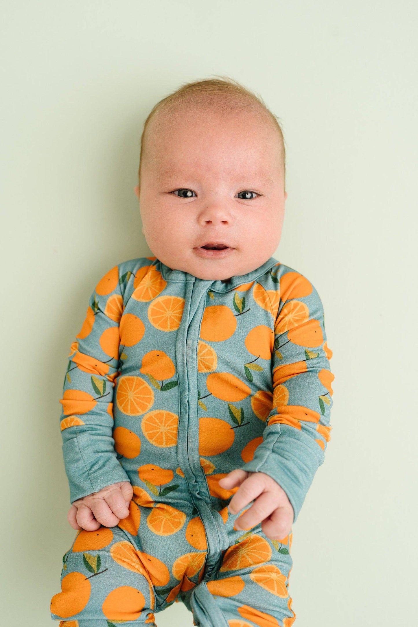Orange Breeze Bamboo Sleeper: 0-3M