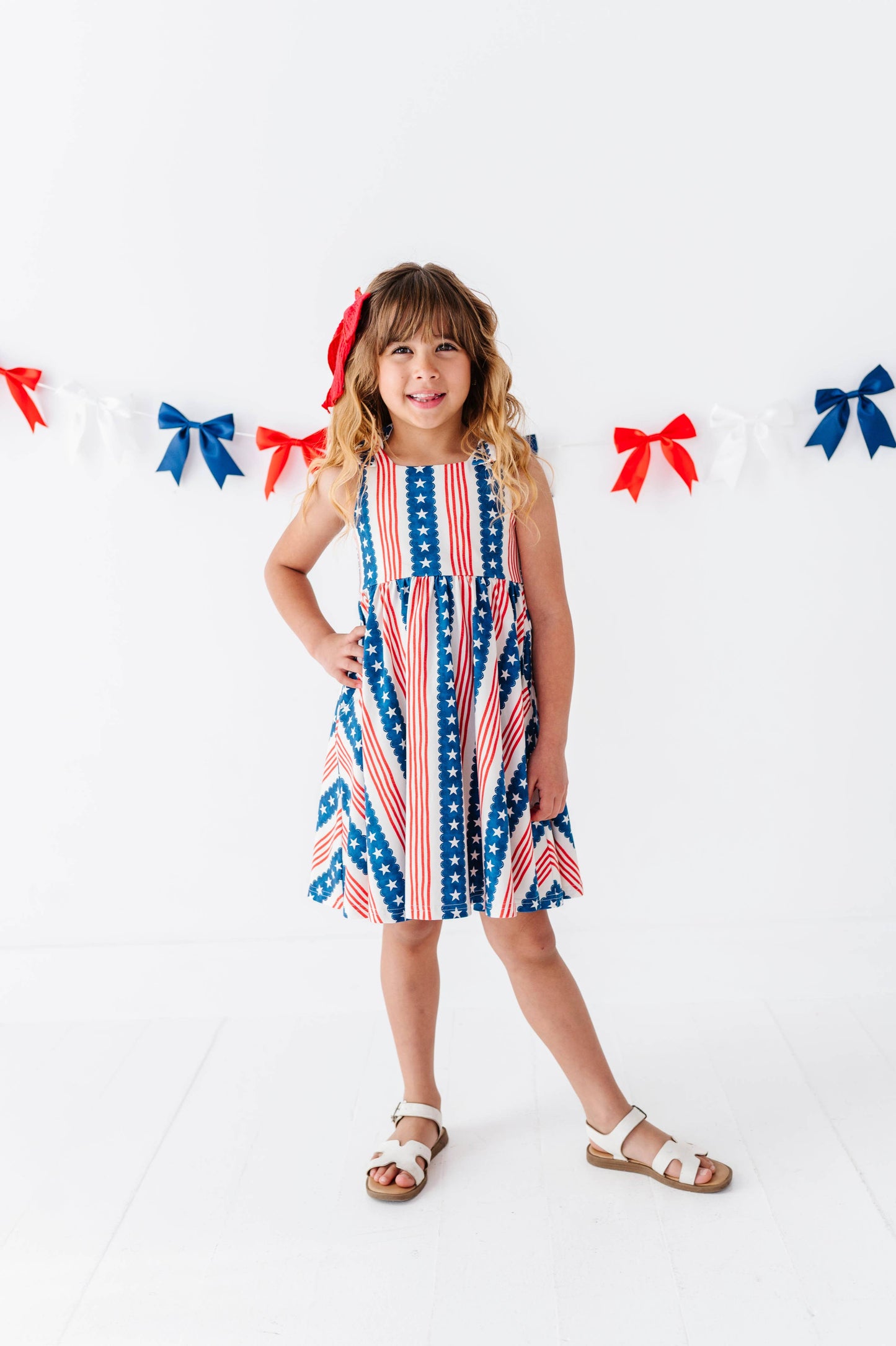 Parade Day Scallop Stripes | TWIRL DRESS