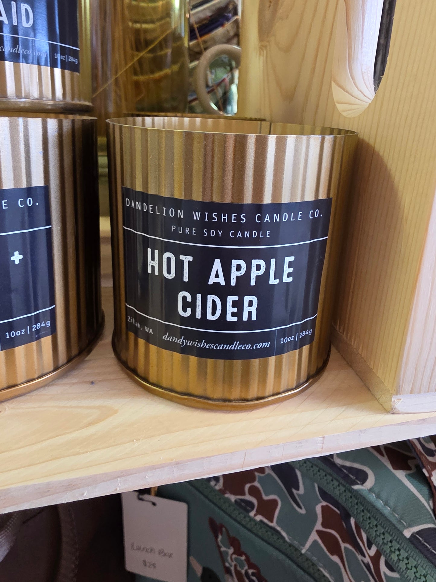 Hot Apple Cider - Crisp apple with warm spices and a hint of orange.