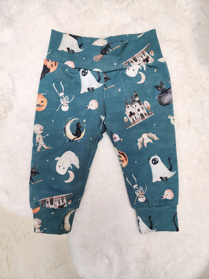 Teal Ghost+Friends Legging