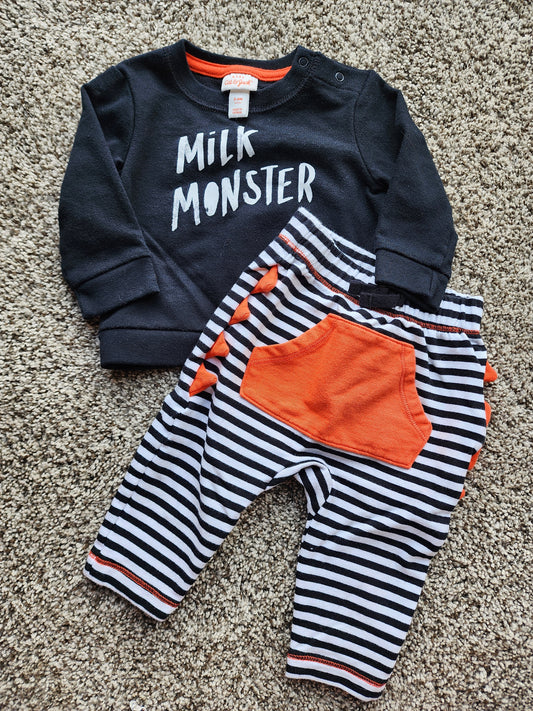 Cat and Jack Milk Monster 3-6mo