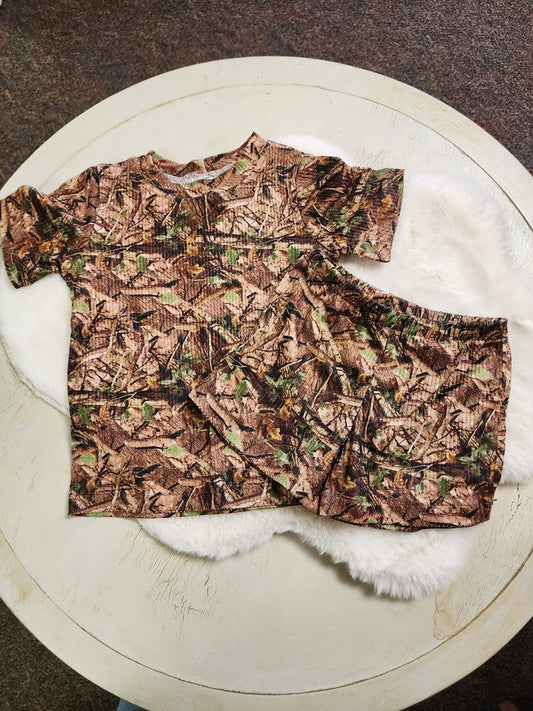 Ribbed Camo Set