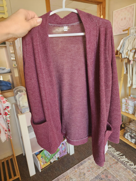 Maroon Cardigan