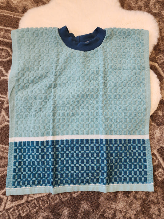 Blue Towel Bib