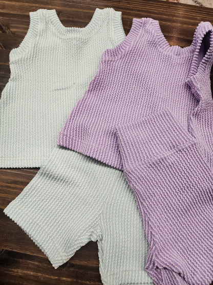 Lavender or Mint Urban Knit Set