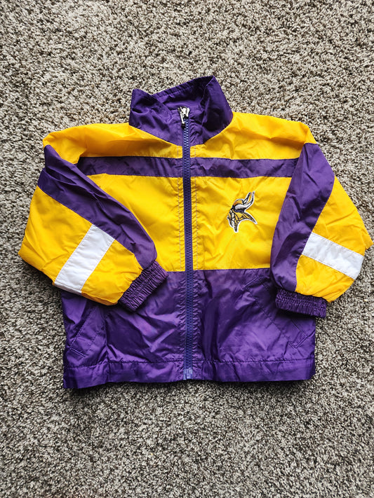 Vintage Vikings Windbreaker 18mo