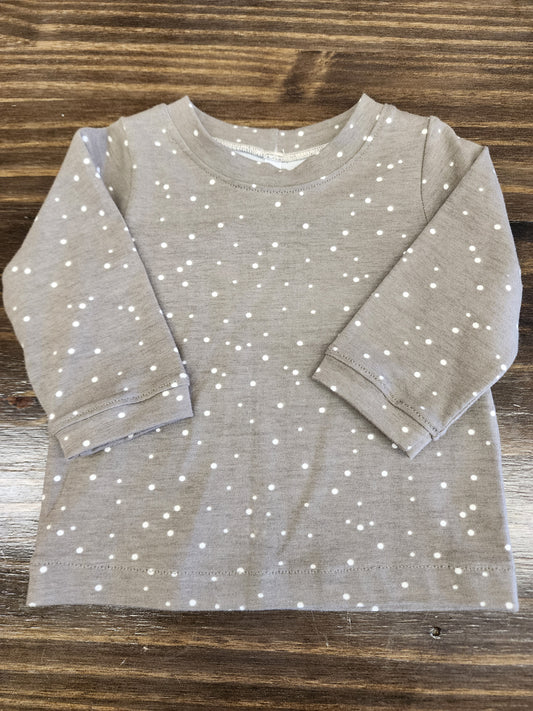 Taupe Dots Shirt