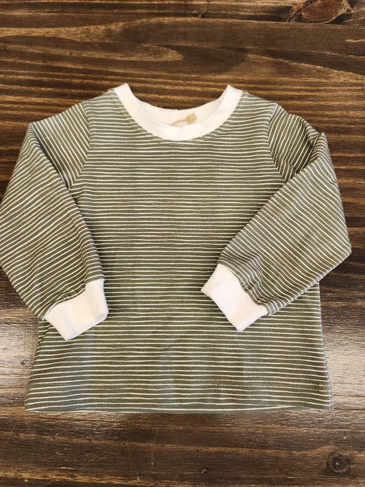 Green Stripe Shirt