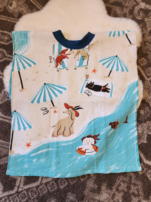 Beach Day Towel Bib