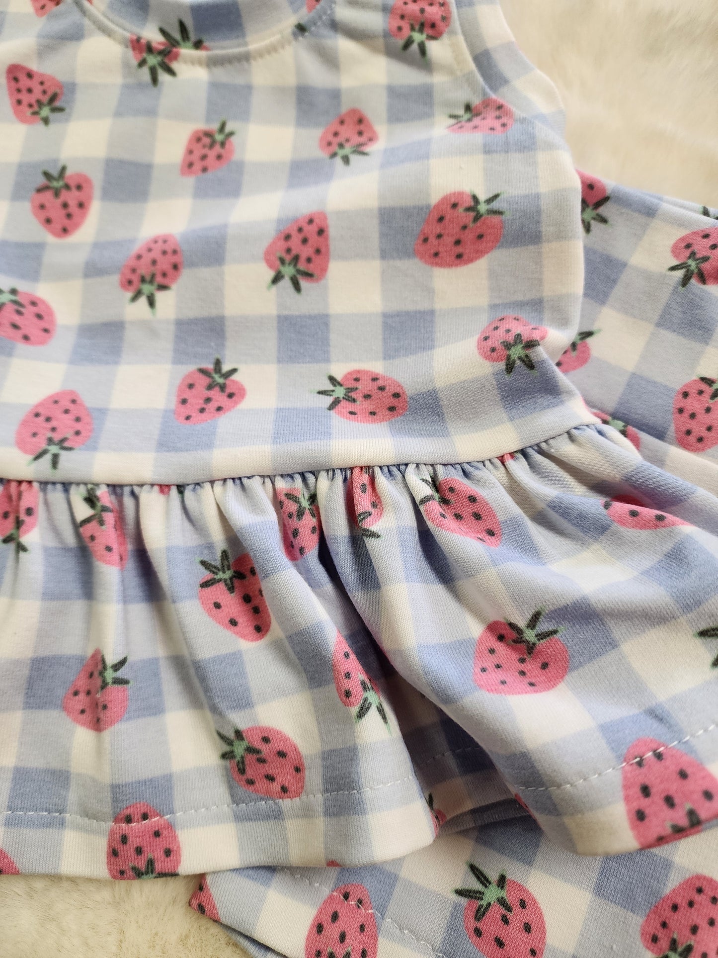 Strawberry Plaid Set 🍓