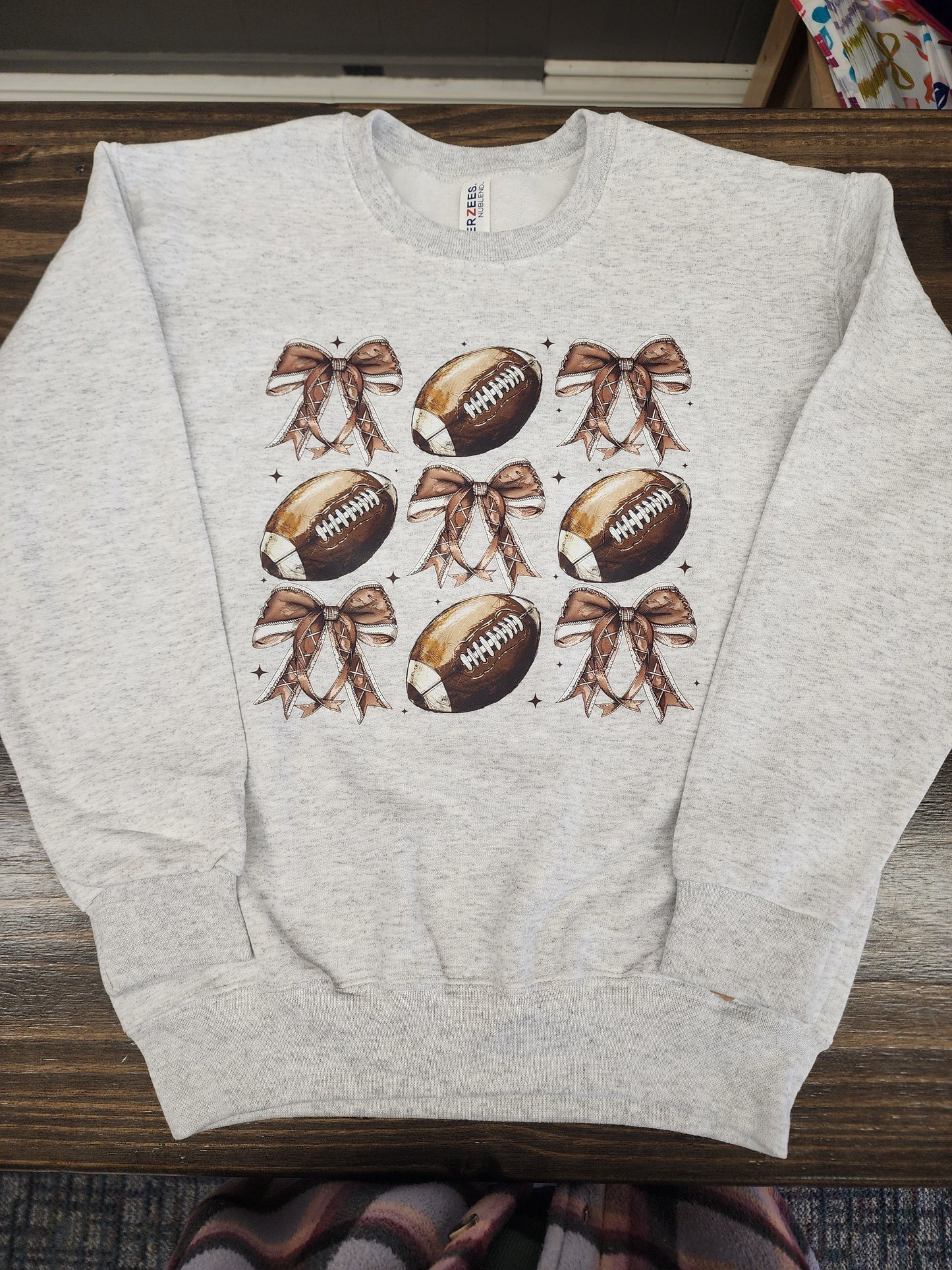 Youth Football Crewneck