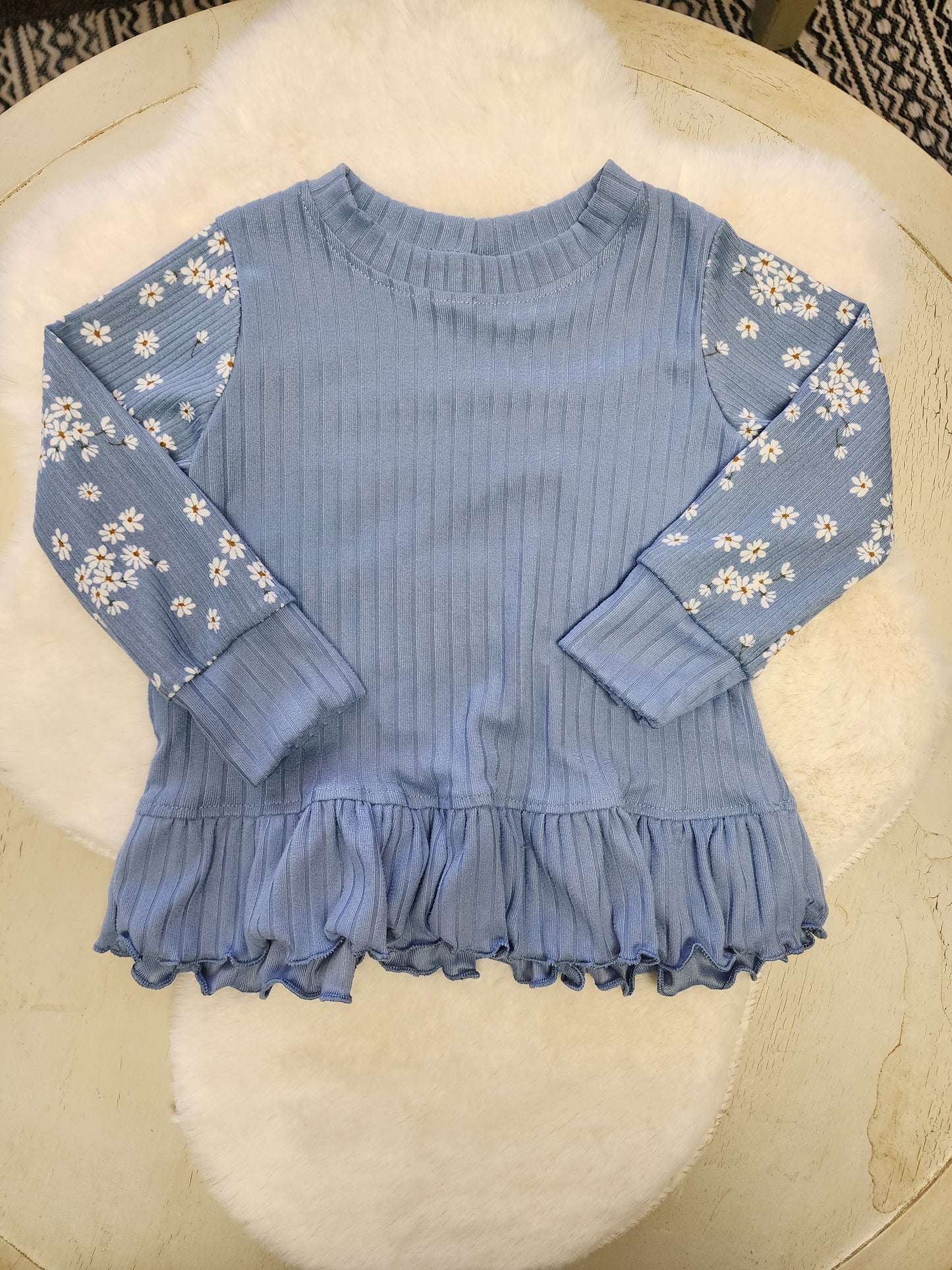 Daisy Peplum Top