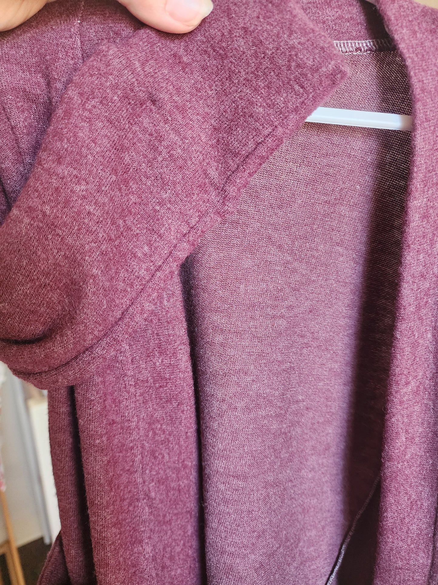 Maroon Cardigan