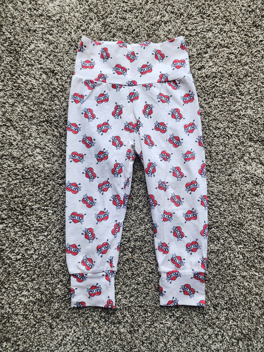 Handmade leggings 12-18mo
