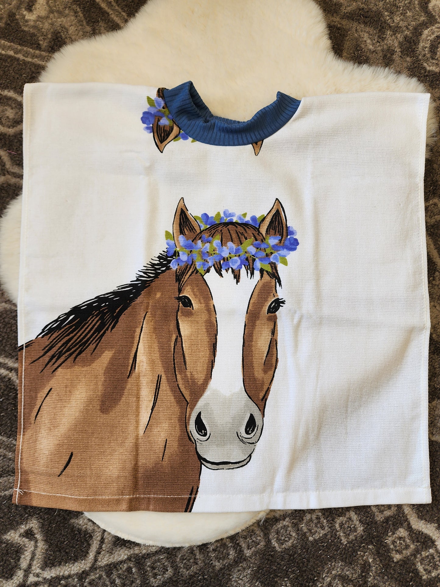 Horse Towel Bib