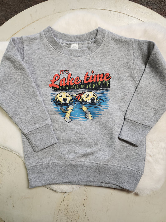 Lake Time Crewneck