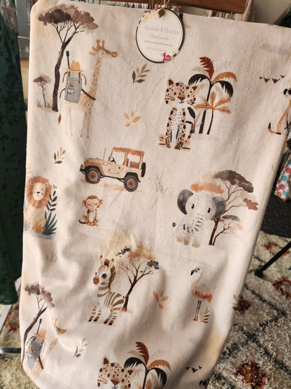 Safari Minky Blanket