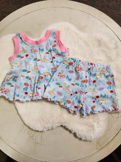 Bright Mushroom set