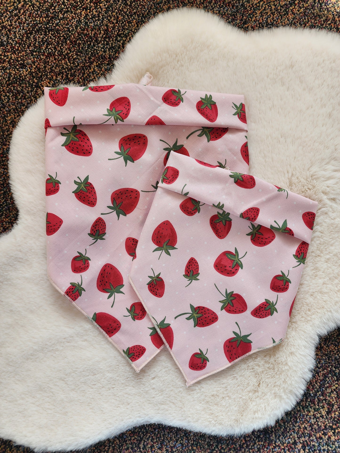 Strawberry Dog Bandana