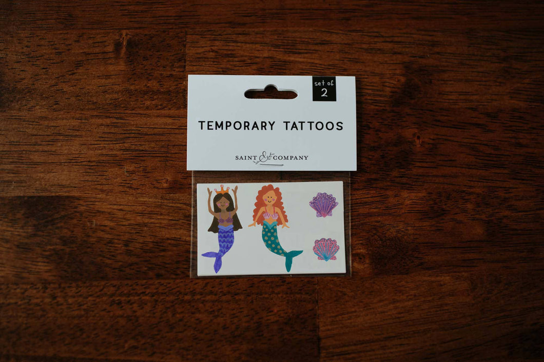 Mermaids Temporary Tattoos