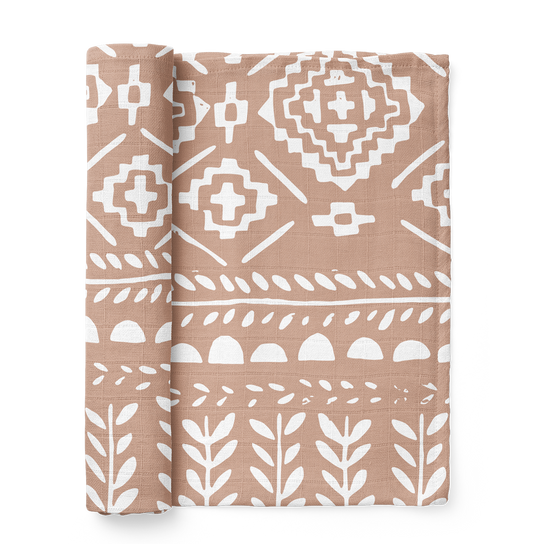 Muslin Swaddle Baby Blanket - Tapestry Swaddle