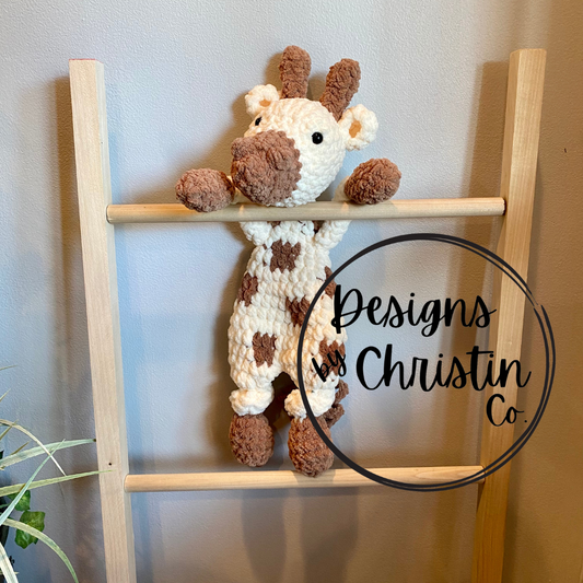 Giraffe Crochet Lovey | Handmade Snuggler