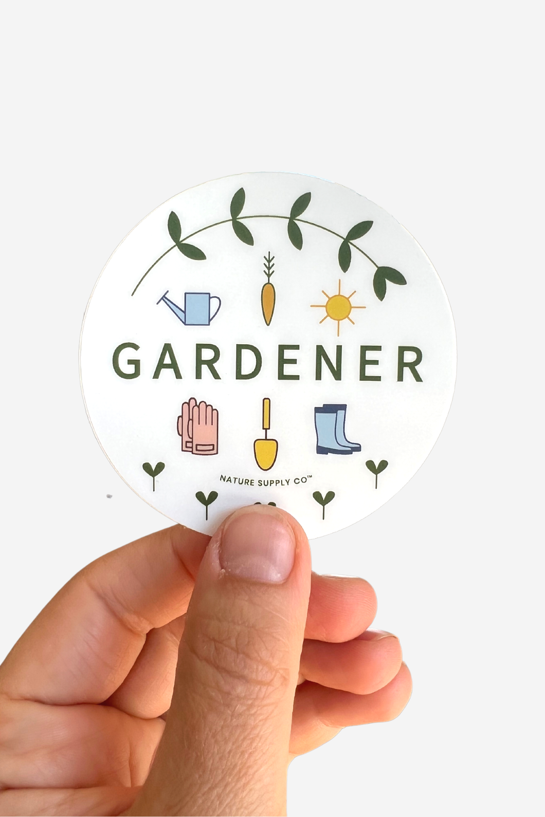 Gardener Sticker