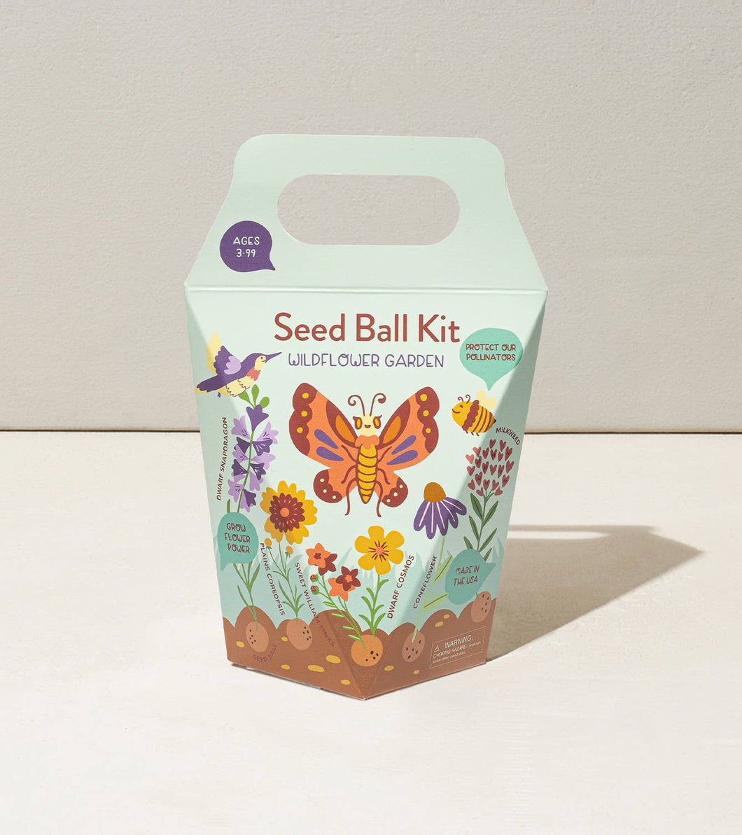 NEW DIY Seed Ball Kit - Wildflower Garden