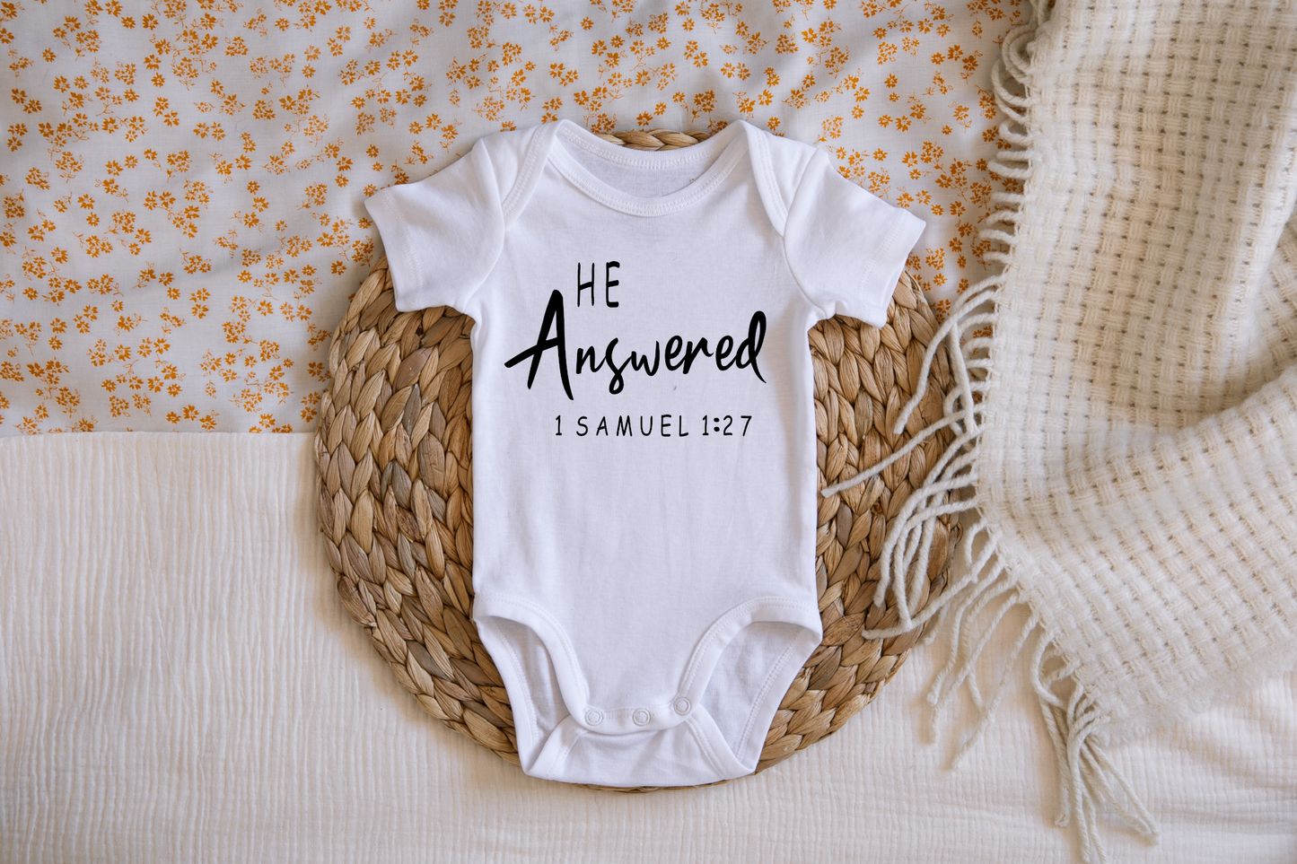 He Answered Pregnancy Announcement Onesie