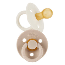 Load image into Gallery viewer, Itzy Soother™ Natural Rubber Paci Sets: Coconut + Toast
