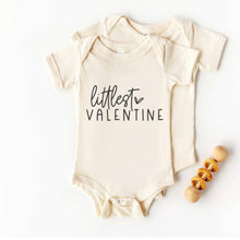 Load image into Gallery viewer, Littlest Valentine Baby Bodysuit- Long Sleeve

